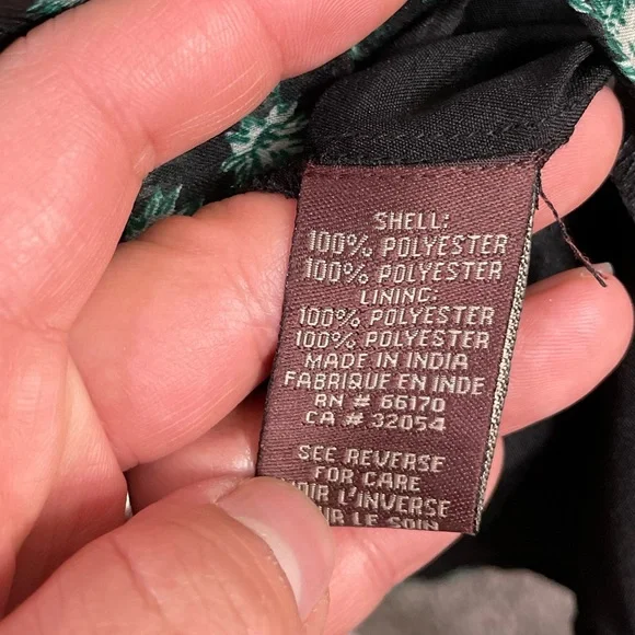 Anthropologie Ranna Gill Green Fluttered embroidered Boho Mini Dress XS NWOT - Picture 10 of 10